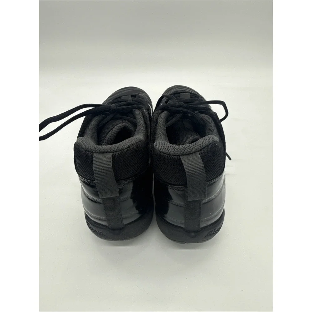 Nike Alpha FastFlex Football Cleats Youth Size 11 Black White Molded Studs